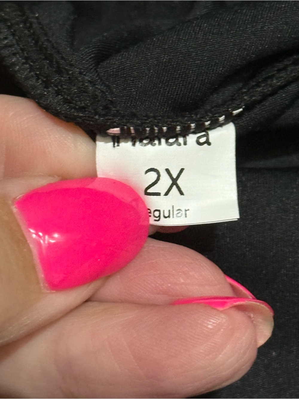 Halara Breezeful High Waisted Asymmetric Ruffle High Low Flowy 2-in1 QuickDry 2X - Picture 6 of 6